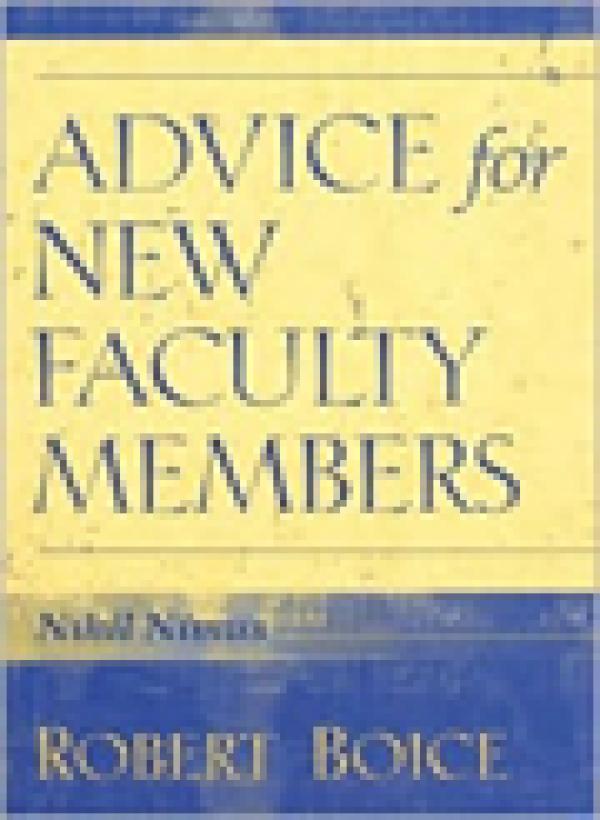 Advice for New Faculty Members