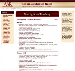 Distinctive, Not Disposable: Religious Studies in American Public Higher Education in the Twenty-first Century
