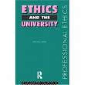 Ethics and the University