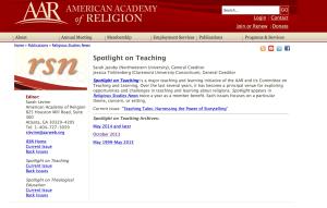 General Issues of Teaching Religious Studies