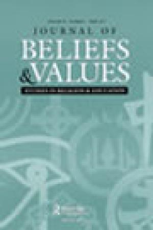 Journal of Beliefs and Values: Studies in Religion and Education, vol. 22, no. 1