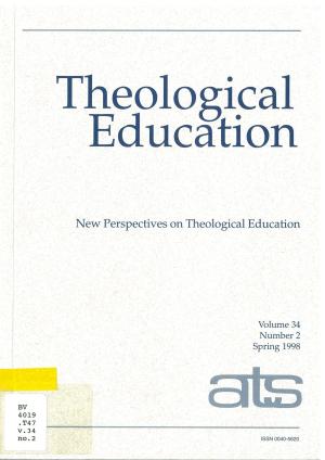 New Perspectives on Theological Education (pdf)