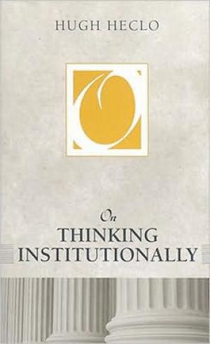 On Thinking Institutionally