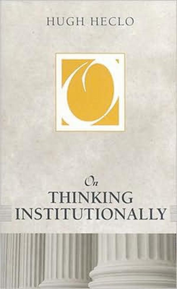 On Thinking Institutionally