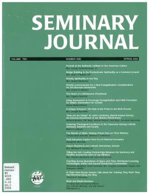 Seminary Journal vol. 10, no. 1, 2004