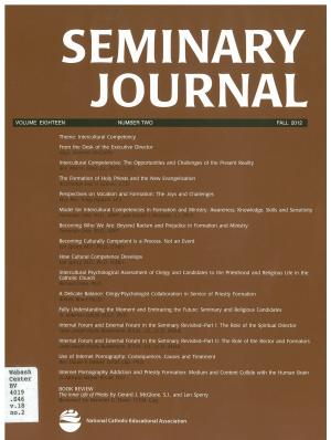 Seminary Journal vol. 18, no 2, 2012