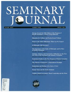 Seminary Journal vol. 8, no. 3, 2002