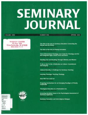 Seminary Journal vol. 9, no. 1, 2003