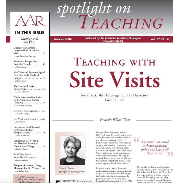 Teaching With Site Visits