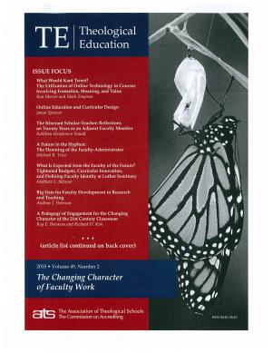 The Changing Character of Faculty Work (pdf)
