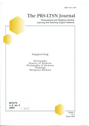 The PRS-LTSN Journal 2, no. 2