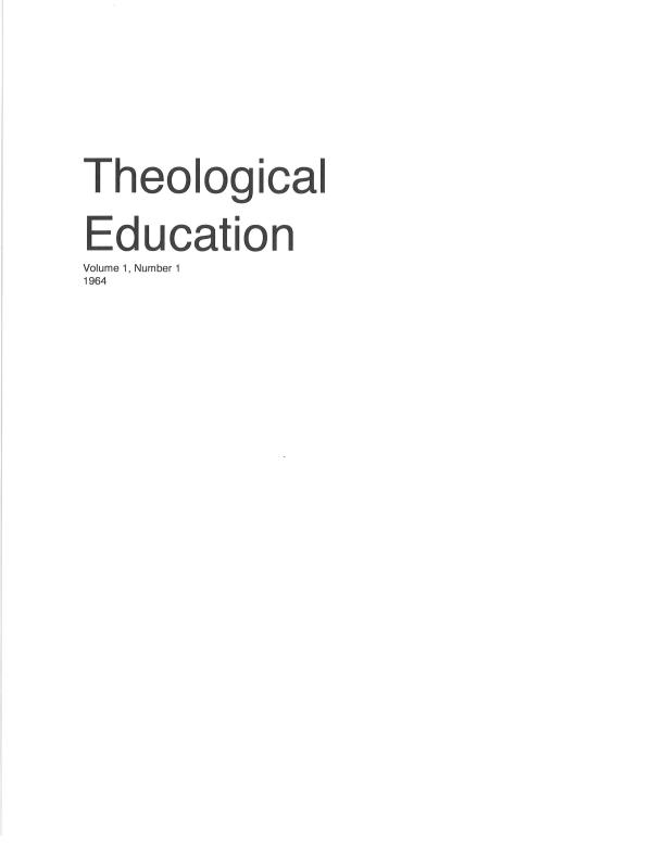 The Two Worlds of Our Living as Theological Educators