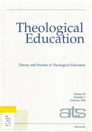 Theory and Practice in Theological Education (pdf)